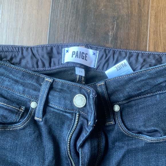Paige Hoxton Ultra Skinny Jean, Size 24 in Sail Away color - Picture 4 of 4